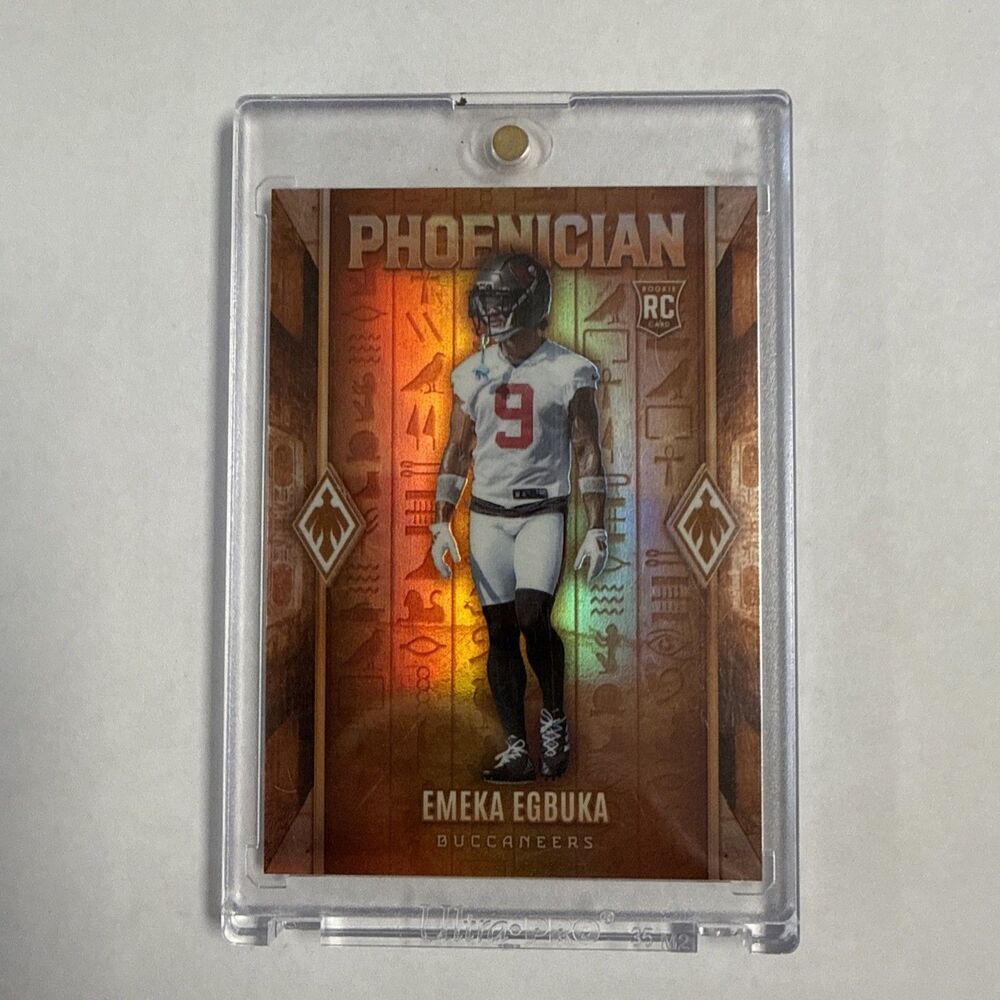 Panini Phoenix 2025 Emeka Egbuka Phoenician RC Insert #11 Buccaneers